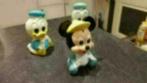 3 oude Poppetjes Donald en Mickey, Verzamelen, Disney, Ophalen of Verzenden