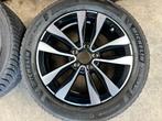 17 inch originele velgen + winterbanden Mercedes C W206, Gebruikt, 16 inch, Banden en Velgen, Personenwagen