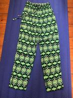 ZARA dames zomer lange broek wit met groen tinten maat XS, Zara, Ophalen of Verzenden, Zo goed als nieuw, Maat 34 (XS) of kleiner