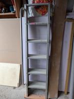 Aluminium Vlizotrap met Leuning - Uitschuifbaar, Doe-het-zelf en Verbouw, Ophalen