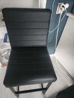 2 bar stoelen  leer, Huis en Inrichting, Barkrukken, Met voetsteun, 60 tot 90 cm, Nieuw, Leer