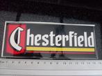 sticker chesterfield logo zwart rood gele streep, Merk, Zo goed als nieuw, Verzenden
