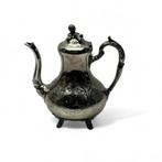 19e eeuwse verzilverde koffiekan, Antiek en Kunst, Ophalen of Verzenden, Zilver