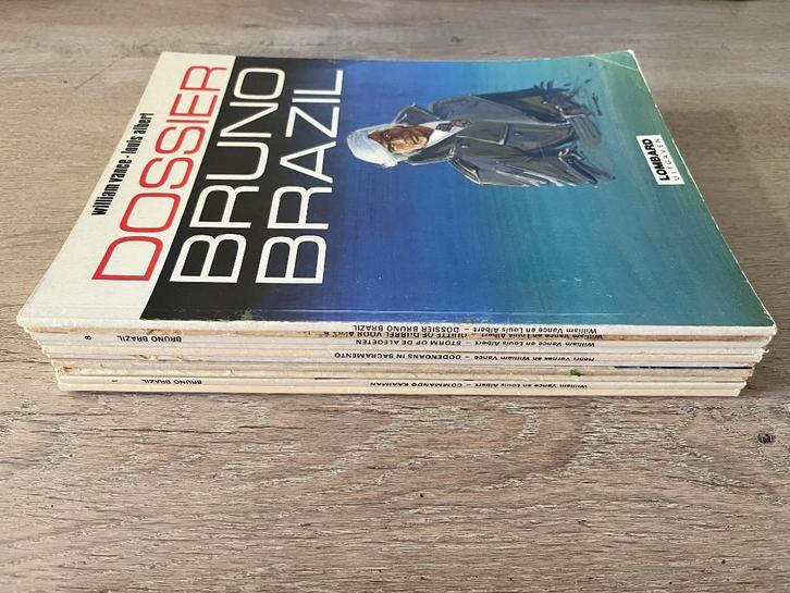 Complete serie Bruno Brazil - deel 1 t/m 10 - Vance / Albert, Boeken, Stripboeken, Zo goed als nieuw, Complete serie of reeks