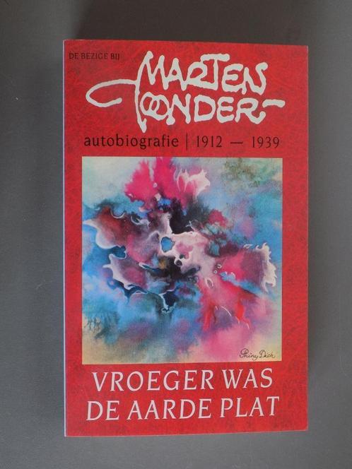 Marten Toonder - n1_P_Vroeger was de aarde plat [Autobiograf, Boeken, Stripboeken, Zo goed als nieuw, Eén stripboek, Ophalen of Verzenden