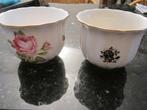 52.  Twee oude cachepots, Tuin en Terras, Bloempotten, Ophalen, Gebruikt, Rond, Aardewerk