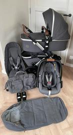 Joolz Pure Grey Geo 3-in-1 complete set, Zo goed als nieuw, Verstelbare duwstang, Ophalen, Kinderwagen
