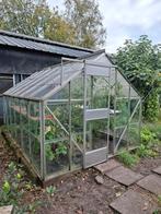 Mooie tuinkas. Aluminium, Ophalen, Glas, Aluminium