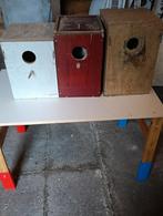 Best blokken, Dieren en Toebehoren, Vogels | Hokken en Kooien, Ophalen, Gebruikt, Hout, Vogelkooi