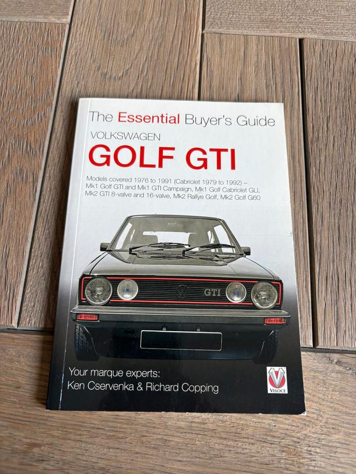 VW Golf GTI Kopersgids 1976-1992, Auto diversen, Handleidingen en Instructieboekjes, Ophalen of Verzenden