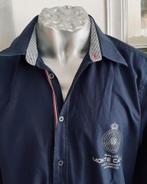 McGregor blauw overhemd maat L[DM], Ophalen of Verzenden, Zo goed als nieuw, Blauw, Halswijdte 41/42 (L)