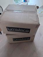 2x Nieuwe Lumidora stal lamp Plafondlampen, Ophalen, Nieuw, Metaal