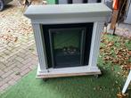 Electrische haard en bij passend site tafel, Huis en Inrichting, Haarden, Ophalen, Gebruikt, Vrijstaande haard, Elektrische haard
