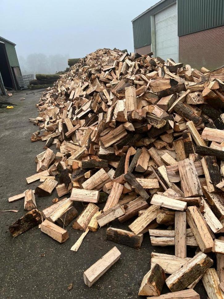 Haardhout droog, Tuin en Terras, Haardhout, Blokken, Eikenhout, 6 m³ of meer, Ophalen of Verzenden