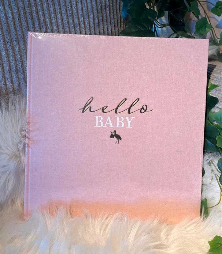 Baby Fotoalbum – Hello Baby – Nieuw, Audio, Tv en Foto, Fotoalbums en Accessoires, Nieuw, Ophalen of Verzenden