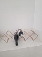 Rose goud wijnrek, Huis en Inrichting, Woonaccessoires | Wijnrekken, Ophalen, Zo goed als nieuw, Metaal, 50 tot 75 cm