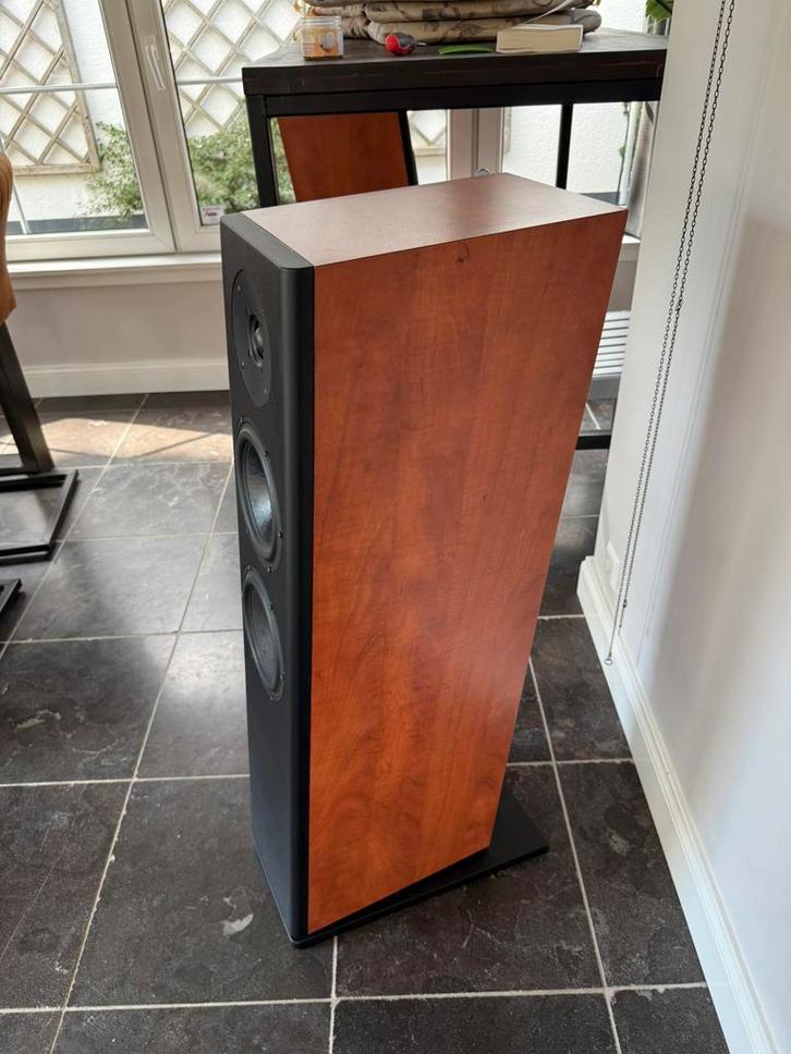 Scanspeak Reference Plus (Scan Speak), Audio, Tv en Foto, Luidsprekers, Zo goed als nieuw, Front, Rear of Stereo speakers, 120 watt of meer