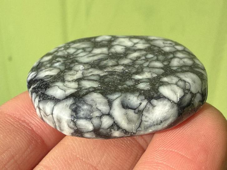 Edelweijs Magnesiet handsteen palmsteen mineralen, Verzamelen, Mineralen en Fossielen, Mineraal, Ophalen of Verzenden