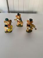 Beeldjes varkens trio orkest kleurig, Verzamelen, Ophalen of Verzenden, Zo goed als nieuw, Dier