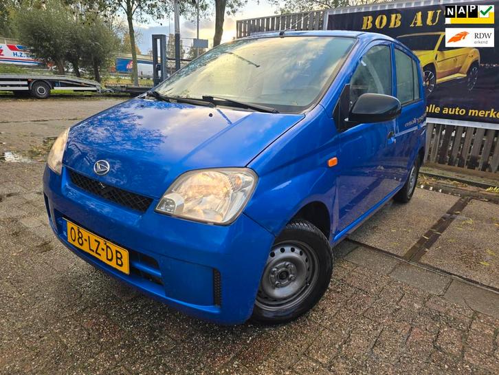 Daihatsu Cuore 1.0-12V Tokyo/AUTOMAAT/nieuwe APK 27-10-2026/, Auto's, Daihatsu, Bedrijf, Te koop, Cuore, Airbags, Metallic lak