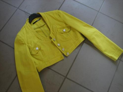 Exclusief geel bolero-spijkerjasje JEAN PAUL 36-38 snazzeys, Kleding | Dames, Jasjes, Kostuums en Pakken, Nieuw, Jasje, Maat 36 (S)