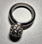 Ring tisento, Sieraden, Tassen en Uiterlijk, Ringen, 18 tot 19, Gebruikt, Ophalen of Verzenden, Dame