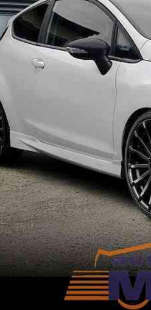 Zijskirts ford fiesta maxton mk7 nieuw in primer, Auto diversen, Tuning en Styling, Ophalen