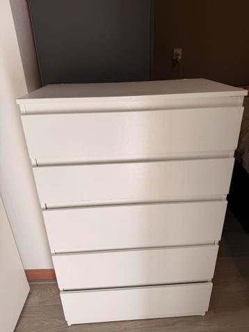 Witte IKEA Malm kast - afbeelding 4
