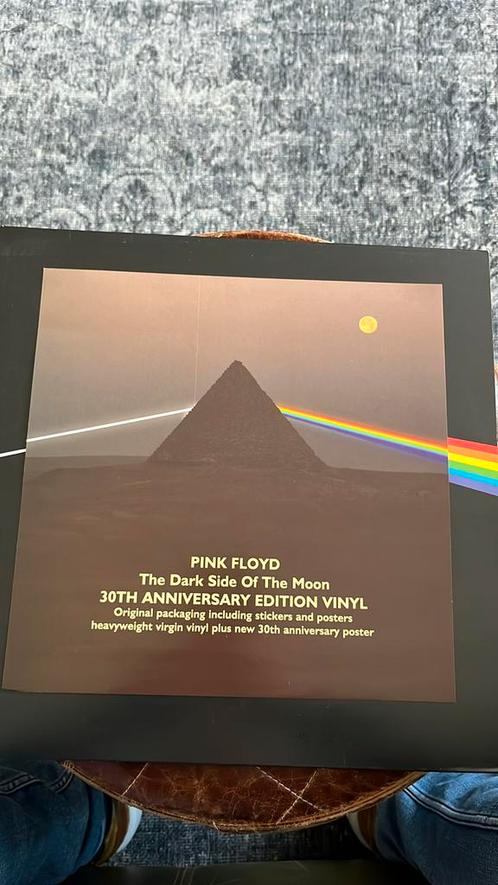 Pink Floyd - The Dark Side of the Moon 30th anniversary, Cd's en Dvd's, Vinyl | Rock, Zo goed als nieuw, Progressive, Ophalen of Verzenden