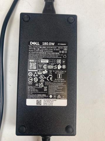 Dell 180watt oplader beschikbaar voor biedingen