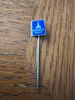 Emaille Magirus Deutz Speldje / Pin - Blauw Vierkant, Ophalen of Verzenden, Gebruikt, Merk, Speldje of Pin