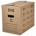 15 ikea verhuisdozen 30 kg verhuizen karton doos, Doe-het-zelf en Verbouw, Kratten en Dozen, Ophalen, Doos, Opvouwbaar, 50 tot 75 cm