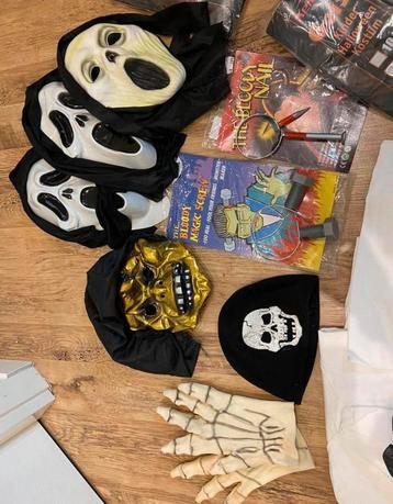 Div. Halloween spullen beschikbaar voor biedingen