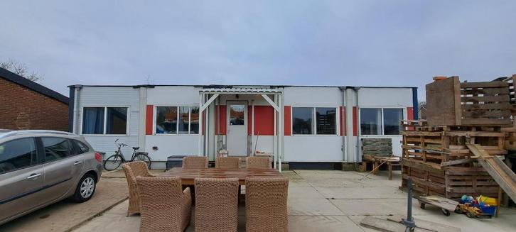 Woonunit per direct beschikbaar, Doe-het-zelf en Verbouw, Bouwketen en Schaftketen, Zo goed als nieuw, Ophalen