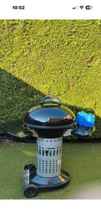 Bbq kolen met ingebouwde gasbrander, Ophalen of Verzenden, Zo goed als nieuw