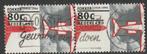 Nederland 1994 1606 Luchtvaart Fokker-paar Horizntaal, Gest, Postzegels en Munten, Postzegels | Nederland, Ophalen of Verzenden