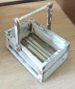 decoratie kistje hout, volgnr 13, Huis en Inrichting, Woonaccessoires | Kisten, Minder dan 50 cm, Gebruikt, Minder dan 50 cm, Ophalen of Verzenden