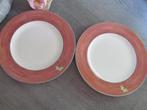2 Wedgwood Sarah's Garden Diner Borden, Gebruikt, Keramiek, Ophalen of Verzenden, Bord(en)
