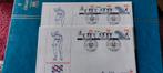 Elfstedentocht enveloppen 1986, Postzegels en Munten, Ophalen of Verzenden, Envelop