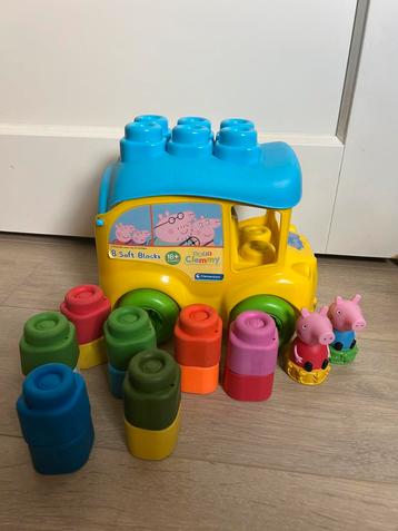 Clementoni Peppa Pig bus met extra soft blocks beschikbaar voor biedingen