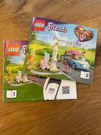 Lego friends 41443 elektrische autoset, Kinderen en Baby's, Speelgoed | Duplo en Lego, Ophalen of Verzenden, Zo goed als nieuw