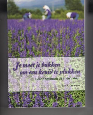 Je moet je bukken om een kruid te plukken A G M de Laat beschikbaar voor biedingen
