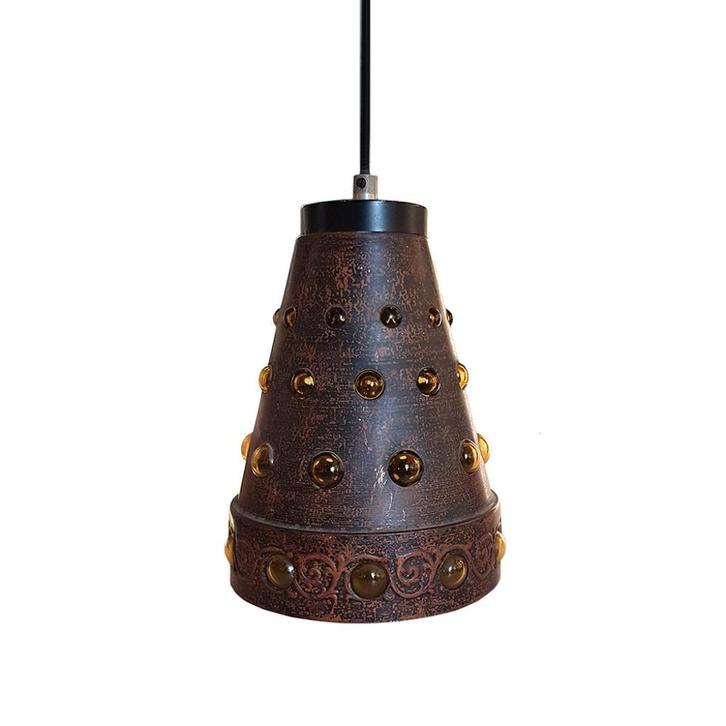 Design hanglamp Nanny Still, RAAK, Huis en Inrichting, Lampen | Hanglampen, Gebruikt, Minder dan 50 cm, Glas, Ophalen of Verzenden
