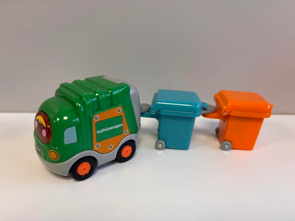 VTech toet toet auto’s vuilniswagen Vigo, Kinderen en Baby's, Speelgoed | Vtech, Ophalen of Verzenden