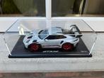 1:18 Porsche 911 992 (992.1) GT3 RS Ice Grey 2022 Spark, Hobby en Vrije tijd, Modelauto's | 1:18, Overige merken, Auto, Models@sparkmodel.com