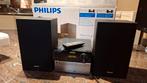 Philips radio cd toren met 2 boxen (nieuwstaat), Philips, MP3-aansluiting, Cd-speler, Ophalen of Verzenden
