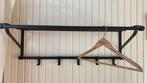 Wand kapstok - zwart staal - landelijke / industrieel stijl-, Zo goed als nieuw, Minder dan 100 cm, Metaal, Ophalen