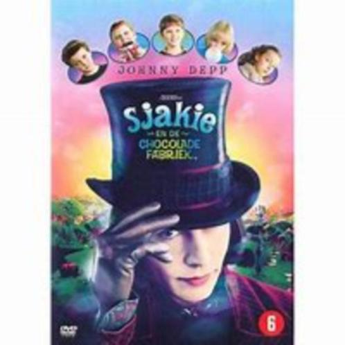 Sjakie e/d Chocoladefabriek J. Depp/F.Highmore/C.Lee DVD NW., Cd's en Dvd's, Dvd's | Klassiekers, Nieuw in verpakking, 1980 tot heden