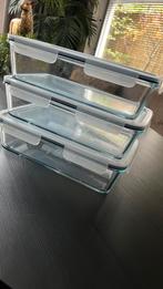 3 IKEA Afsluitbare ovenschalen diepvries / voorraadschalen, Verzenden, Zo goed als nieuw, Overige typen