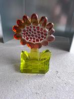 Yumi Glas Zonnebloem - Kunstobject, Antiek en Kunst, Antiek | Glas en Kristal, Ophalen of Verzenden